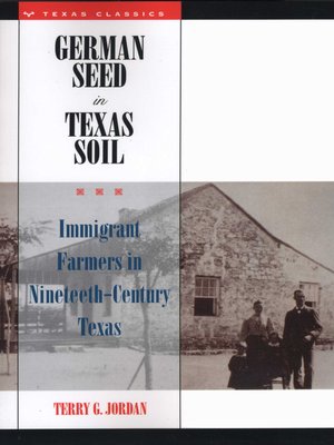 cover image of German Seed in Texas Soil